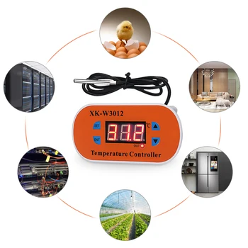 AC 220V 10A Digitalni Termostat Temperature Krmilnik Neposrednega Izhoda Jajce Inkubator Temperature Regulator Nadzor Stikalo