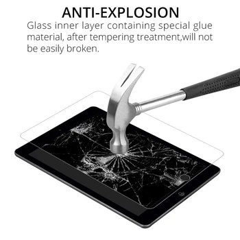 2 paketi Tablet screen protector Stekla za iPad 10.2 2019 7. leta 2020 8. generacije screen protector za iPAD 10.2 Zaščitno folijo