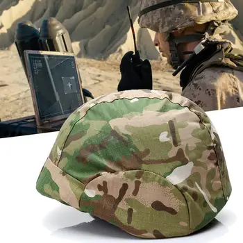 Zunanji Taktično Čelada Cosplay Prikrivanje Čelada Krpo Prikrivanje Boj Proti Airsoft Paintball Streljanje Čelada Vojne Igre Lov