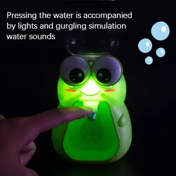 2020 otrok simulacija zabavna razpršilnik vode mini žaba igra hišo lahko vodi kuhinjo igrača žaba razpršilnik vode božična darila