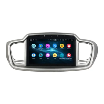 2 din PX6 IPS, zaslon na dotik, Android 10.0 Avto Multimedijski predvajalnik Za Kia SORENTO 2016 BT audio stereo radio GPS navi vodja enote
