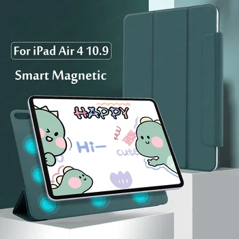 Ohišje Za Novi iPad Zraka 4 10.9 2020 Primeru Varno Magnetni Smart Ohišje Za iPad Pro 11 2018 pokrijemo s Svinčnik Imetnik