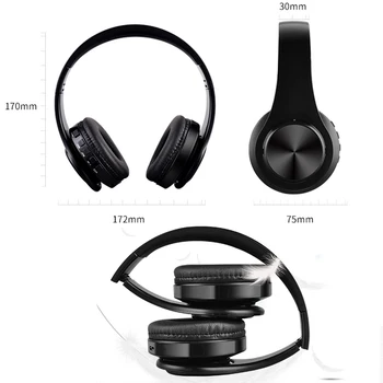Brezžične Bluetooth Slušalke Za LG K4 K7 K8 K10 2017 2018 G4 G5 G6 G7 ThinQ V6 Moč 2 X Zložljive Slušalke Slušalke Z MIKROFONOM