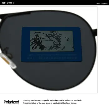 Moda Polarizirana sončna Očala Moške blagovne Znamke Oblikovalec Ribolov, Vožnja Pilotni sončna Očala Moški Oculos de sol 8480