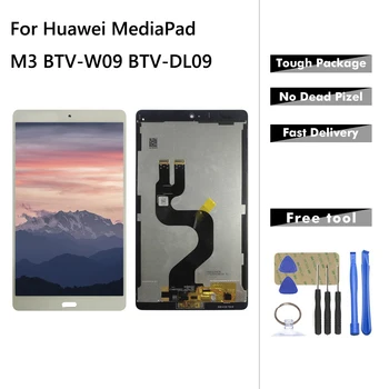 Za 8.4 Palčni Huawei Mediapad M3 BTV-W09 BTV-DL09 LCD-Zaslon, Zaslon na Dotik, Računalnike Plošča Senzorja Montaža