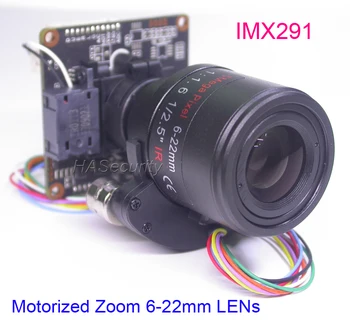 1080P AHD-H Motorizirana Zoom in auto Focus 6-22 mm Leča 1/2.8