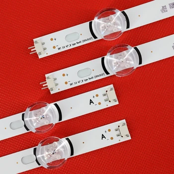 8 KOS(4*A,4*B) LED trakovi nadomestiti z novo, za LG INNOTEK DRT 3.0 42