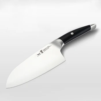 7.5 palčni Cleaver Kuhinja Kuharski Nož Dobro Uravnoteženo Rastlinsko Rezanje Nožev nemški Ogljikovega Jekla X50 Zelo Ostro Rezilo