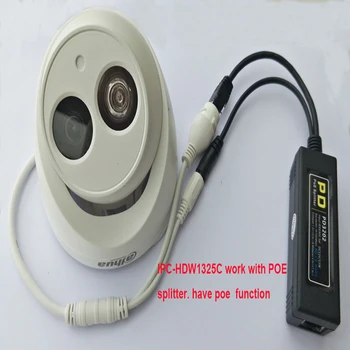 Dahua IP Kamero 3MP IPC-HDW1325C H. 264 IP67 CCTV Kamere IR 30 M Nadzora Omrežna Dome Kamera ONVIF