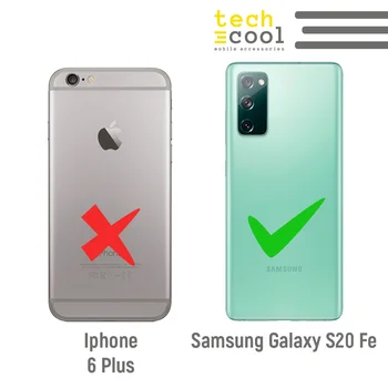 FunnyTech®Ohišje za Samsung Galaxy S20 FE / S20 FE 5 G l vijolično polka dot ozadje