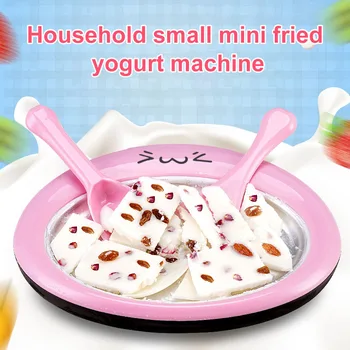 Gospodinjski Fried Ice, Pralni Mini Ocvrte Jogurt Pladenj DIY Domači Sadni Sladoled Pladenj HY99
