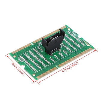 2021 Novo DDR3 Pomnilnika, Reža za Kartice Sim z LED Lučka za Prenosni računalnik z Matično ploščo Prenosnika