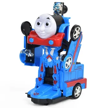 Thomas in Prijatelji Diecasts Igrača Vozil avto igrače, Električni deformacije vlakec, glasba otroška izobraževalne Igrače za otroke