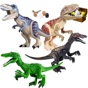 Enotni Prodaje gradniki Dinozaver Velika Velikost X-Tyrannosaurus Rex S Jajca Velika Učenja Številke Igrače Darilo Za Otroke KF824