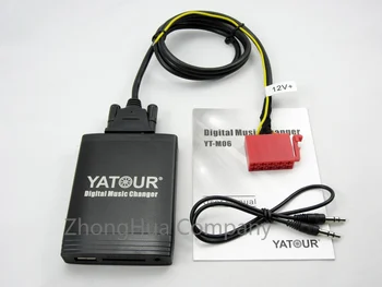 Yatour car audio Digital menjalnik CD-jev, USB, SD, AUX Bluetooth za VW 1993-1998 Golf/Jetta mk3 Passat Gama 4 10-Pin MP3 Predvajalnik