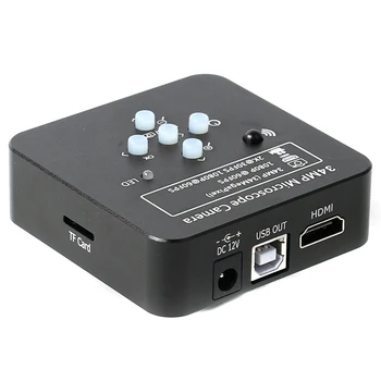 1080P 60FPS 34MP HDMI USB Industrijske Kamere 2K TF Video Snemalnik 100X Elektronski Mikroskop, Kamera Za Laboratorij PCB IC CPU Spajkanje