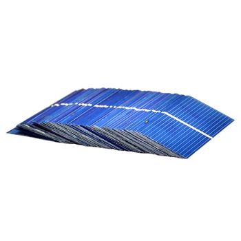 Trgovina na drobno 100 kozarcev solarnimi Sonce Celice Sonce Moč Sončne Celice Diy Solarni Polnilec 52X26Mm