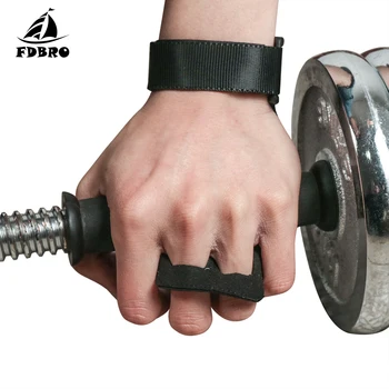 FDBRO 2020 1Pair Ročaja Crossfit Pull-up Vaja Palm Zaščitnik Gimnastiko Fitnes Rokavice za Fitnes Usposabljanja Teže Dviganje Rokavice