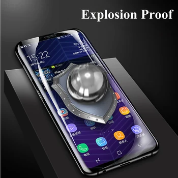 10pcs Polno Kritje Mehko Hydrogel Film za Samsung Galaxy Note 8 9 S9 Plus S10E S8 S10 S 10 Zaslon Patron, Ne Kaljeno Steklo