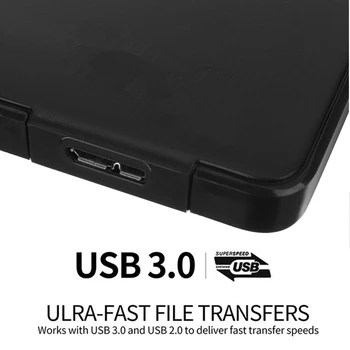 Zunanji Trdi Disk HD 1TB 2TB Visoke zmogljivosti, SATA, USB 3.0, Naprave za Shranjevanje Original za Računalnik Prenosnik