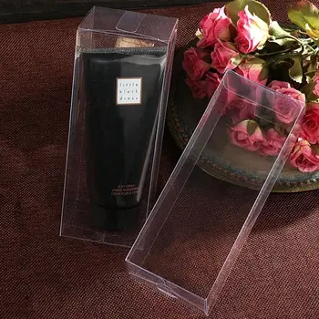 50Pcs Jasno, Plastična Embalaža Box Prozorni PVC škatlo za Model/Nakit/Sladkarije/Kozmetični Pravokotnik Darilo Škatle, malih/velikih