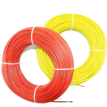 10-100 m 33ohm silikonske gume HRAG ogljikovih vlaken grelni kabel 5V-220V talna ogrevanja visoke kakovosti, infrardeče ogrevanje žice