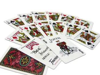 Izposoja Zmaj Nazaj Igralne Karte, Rdeča/Zlata Krova USPCC Dosegljivi Poker Igre s kartami Magic čarovniških Trikov Rekviziti
