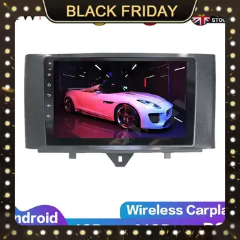 Carplay Android 10 zaslon Avto Multimedijski Predvajalnik DVD-jev Za Benz, SMART OBDOBJE 2011-GPS Navi BT Auto Radio Audio Stereo Glasbe Vodja Enote