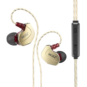 WRZ X6 v Uho HI-fi Slušalke Cirkon Šport Bas šumov Slušalke z Mikrofonom Za iPhone Xiaomi Huawei Mp3 Samsung