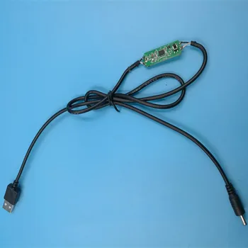 10pcs USB Tri Žice Regulacijo Temperature Stikalo za Čas, 3 Barvna Lučka DC Glavo Hitrost za Prilagoditev Linije Lučka Stikalo