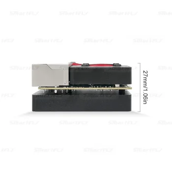 FriendlyElec Nanopi R2S Mini Prenosni Potovanja Usmerjevalnik OpenWRT z Dual-Gbps Porti, 1 GB DDR4, ki Temelji na RK3328 Soc za IS
