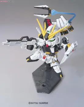 Bandai Gundam 85161 SD BB Rx-93 Nu Gundam Nove Mobilne bo Ustrezala Sestavi Model Kompleti figuric igrače za Otroke