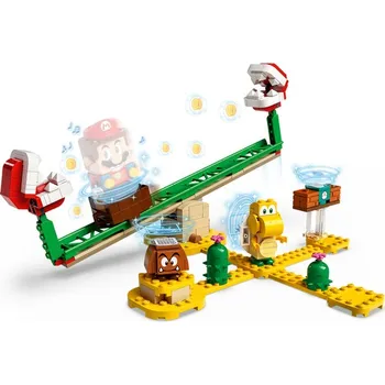 LEGO Super Mario 71365 Piranha Elektrarne Potisnite Dodatne Pustolovščina, Nastavite Proizvodnje Nabor Ustvarjalnih za Otroke Zbirateljske Darilo Igrača