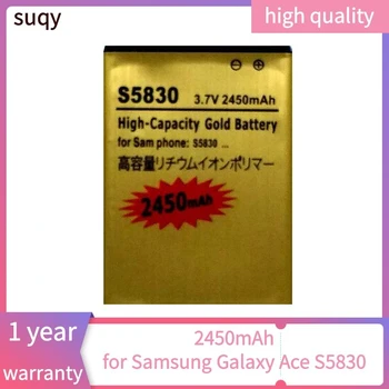 Suqy Akumulator baterija za Samsung Galaxy GT-S5830/GT-S5830i/GT-S5830T/GT-S5830T/S Mini/Cooper/GT-S5660 bateria baterije