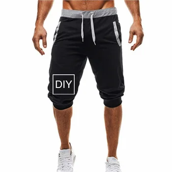 Moda Priložnostne Sweatpants moških DIY Vaše Všeč Fotografijo ali Logotip Gedrukt Fitnes Mens Standaard Šport človeka Hlače Oblačila