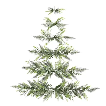 Mini Božično Drevo z zvonovi Stenski Obesek Steno Krpo Doma Okraski Okraski Majhno Božično Drevo Otrok Xmas Darila #40