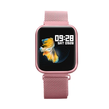 P80 Pametno Gledati Zapestnico Z Krvnega Tlaka, Srčnega utripa, števec korakov Fitnes Tracker Band Smartwatch Za Android Huawei IOS