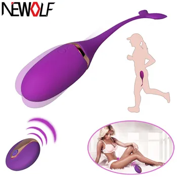 Vibracijsko Jajce Uresničevanje Vaginalne Keglove Žogo G-spot Vibrator z Brezžičnim Daljinskim Seks Izdelek Za Ženske Sex Igrače Sex Shop V20