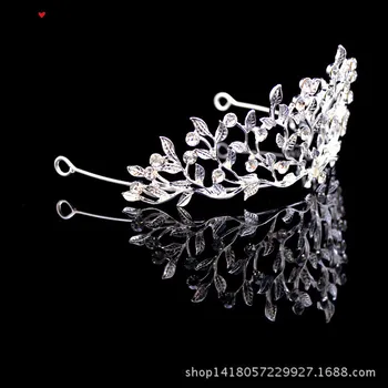 Luksuzni 2020 Moda Kristalno headdress Poročne krono Otrok Lase hoop dekle, Princesa jewelry Accessiories svate PRODAJE