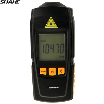 Shahe Elektronski merilnik vrtljajev 2.5-999.9 / min Digitalni merilnik Hitrosti merilnik vrtljajev Hitrost Merilni Instrumenti