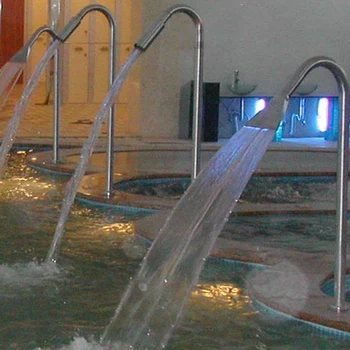 Spa tuš kadi,bazen visokotlačni ventilator v obliki masažne šobe,spa dodatki,iz Nerjavnega jekla univerzalno duckbill Vodnjak šoba