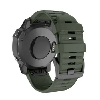26 22 20 MM Watchband za Garmin Fenix 5 5X 5S 3 3 HR za Fenix 6S 6 6X Pro Watch Hitro Sprostitev Silikonski Easyfit Zapestje Trak Trak
