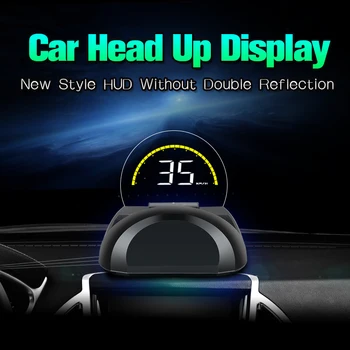 C700 Ogledalo HUD Zaslon HD Head-up Zaslon OBD2 Prikaz GPS merilnik Hitrosti Vgrajenega Računalnika OBD2 Čelnega Projektor Avtomobilska Elektronika