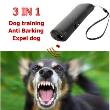 Ultrazvočno Anti Skorja Nadzor Pet Pes Ustavi Lubje Napravi Za Usposabljanje Psa Repeller Lubje Za Odvračanje Dušilec