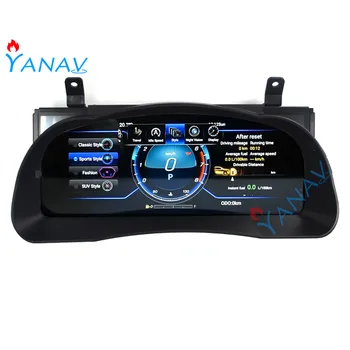 Android Avto radio audio nadzorna plošča Za-Toyota Highlander-2019 GPS Navigacija LCD zaslonu instrumenta Multimedijski Sistem igralec