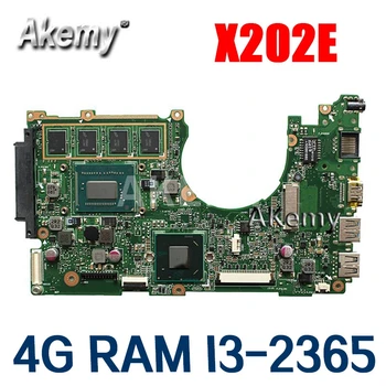 Amazoon X202E Prenosni računalnik z matično ploščo Za Asus X202E X201E S200E X201EP Test original mainboard 4G RAM I3-2365 CPU
