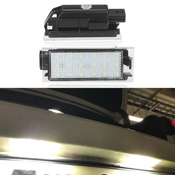 12V LED Brez Napake Canbus Avtomobilske registrske Tablice Svetlobe Število Ploščo luči Za Renault Megane 2 3 Clio Laguna Twingo Master Vel Satis