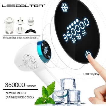 Lescolton Icecool IPL Epilator Za Ženske Trajno Lasersko Odstranjevanje Dlak LCD-Zaslon Depilador Laser Bikini Brivnik Photoepilator