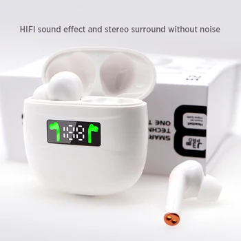 Tws J3 Pro Brezžični Bluetooth 5.1 Slušalke Za Prostoročno Uporabo Športnih Super Bass Vodotesne Slušalke Za V Uho Čepkov Za Vse Mobilne Telefone