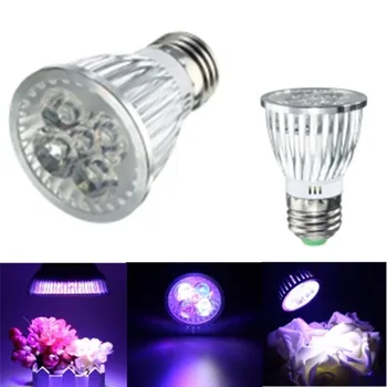 Visoka kakovost E27/E14/GU10 Znanja 2Blue 2White 1Red 15W LED Akvarijske Žarnice Poklic LED Rastline Rastejo Lučka Pozornosti AC85-265V